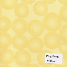 Тканевые ролеты Ping-Pong Yellow - 1 кв.м.